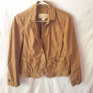 J Crew Twill Chino Jacket